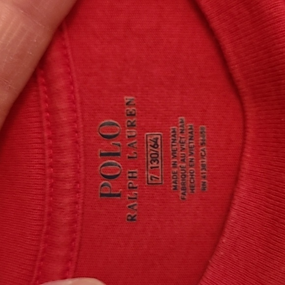 Polo Ralph Lauren boy's Tshirt size 7 - Picture 4 of 4